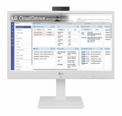 LG 24CR671N-2P.AEU All-in-One PC/workstation Intel® Pentium® N6005 60.5 cm [23.8"] 1920 x 1080 pixels All-in-One thin client 8 GB DDR4-SDRAM 256 GB SSD White  - foreign version