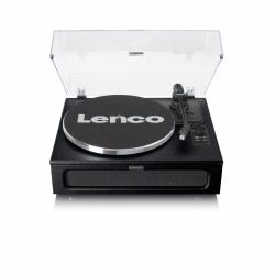 Lenco LS-430BK audio turntable Belt-drive audio turntable Black 