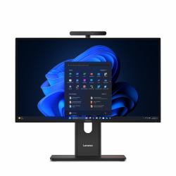 Lenovo ThinkCentre M90a Gen 6 Intel Core Ultra 7 265 60.5 cm [23.8"] 1920 x 1080 pixels All-in-One PC 16 GB DDR5-SDRAM 512 GB SSD Windows 11 Pro Wi-Fi 6E [802.11ax] Black  - German version