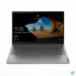 Lenovo ThinkBook 15 G2 ITL Intel® Core™ i5 i5-1135G7 Laptop 39.6 cm [15.6"] Full HD 16 GB DDR4-SDRAM 512 GB SSD Wi-Fi 6 [802.11ax] Windows 11 Pro German Grey 