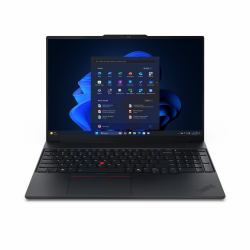 Lenovo ThinkPad E16 Gen 3 [Intel] Intel Core 5 210H Laptop 40.6 cm [16"] WUXGA 16 GB DDR5-SDRAM 512 GB SSD Wi-Fi 6E [802.11ax] Windows 11 Pro Black French 