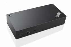 Lenovo 40A90090EU laptop dock/port replicator Wired USB 3.2 Gen 1 [3.1 Gen 1] Type-C Black 