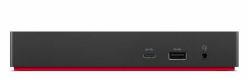 Lenovo 40B50090UK laptop dock/port replicator Wired USB 3.2 Gen 1 [3.1 Gen 1] Type-C Black 