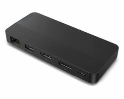 Lenovo 40B90100UK laptop dock/port replicator Wired USB 3.2 Gen 1 [3.1 Gen 1] Type-C Black 