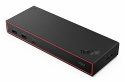 Lenovo ThinkPad USB4 Dock 5000 Wired Thunderbolt 4 Black 