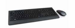 Lenovo 4X30H56829 keyboard Mouse included Universal RF Wireless QWERTY US English Black 