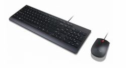Lenovo Essential keyboard Mouse included Universal USB Italian Black 