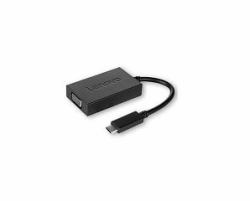 Lenovo USB C - VGA USB graphics adapter 1920 x 1080 pixels Black 