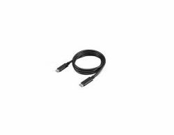 Lenovo 4X90U90619 USB cable USB 3.2 Gen 2 [3.1 Gen 2] 1 m USB C 10 Gbit/s 100 W Black 