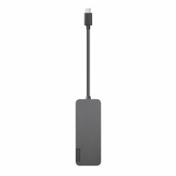 Lenovo 4X90X21427 interface hub USB 3.2 Gen 2 [3.1 Gen 2] Type-C 20000 Mbit/s Grey 