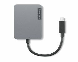 Lenovo 4X91A30366 laptop dock/port replicator Wired USB 2.0 Type-C Grey 