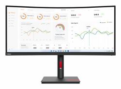 Lenovo ThinkVision T34w-30 computer monitor 86.4 cm [34"] 3440 x 1440 pixels Wide Quad HD LED Black 