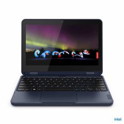 Lenovo 500w Gen 3 [Intel] Intel® Celeron® N5100 Hybrid [2-in-1] 29.5 cm [11.6"] Touchscreen HD 4 GB LPDDR4x-SDRAM 128 GB SSD Wi-Fi 6 [802.11ax] Windows 11 Pro English Blue  - UK version