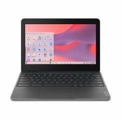 Lenovo 100e Chromebook Gen 4 MediaTek Kompanio 528 29.5 cm [11.6"] HD 8 GB LPDDR4x-SDRAM 64 GB eMMC Wi-Fi 6 [802.11ax] ChromeOS English Grey 