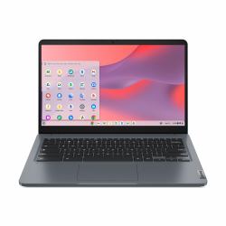 Lenovo 14e Chromebook Gen 3 Intel® N N200 35.6 cm [14"] Full HD 8 GB LPDDR5-SDRAM 128 GB eMMC Wi-Fi 6E [802.11ax] ChromeOS UK English Grey  - UK version
