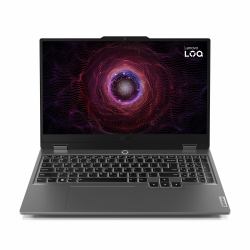 Lenovo LOQ 15AHP9 AMD Ryzen™ 7 7445HS Laptop 39.6 cm [15.6"] Full HD 16 GB DDR5-SDRAM 512 GB SSD NVIDIA GeForce RTX 4050 Wi-Fi 6 [802.11ax] Windows 11 Home Grey English  - UK version