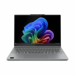 Lenovo IdeaPad 5 2-in-1 14Q8X9 Copilot+ PC Snapdragon X1-26-100 Hybrid [2-in-1] 35.6 cm [14"] Touchscreen WUXGA 16 GB LPDDR5x-SDRAM 512 GB SSD Wi-Fi 7 [802.11be] Windows 11 Home German Grey 
