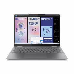 Lenovo Yoga 7 2-in-1 14ILL10 Copilot+ PC Intel Core Ultra 7 256V Hybrid [2-in-1] 35.6 cm [14"] Touchscreen 2.8K 16 GB LPDDR5x-SDRAM 1 TB SSD Wi-Fi 7 [802.11be] Windows 11 Home German Grey 