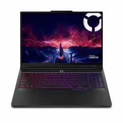 Lenovo Legion Pro 7 16AFR10H AMD Ryzen™ 9 9955HX Laptop 40.6 cm [16"] WQXGA 32 GB DDR5-SDRAM 1 TB SSD NVIDIA GeForce RTX 5070 Ti Wi-Fi 7 [802.11be] Windows 11 Home English Black  - UK version