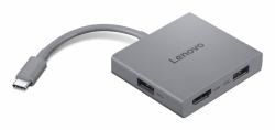 Lenovo GX91R64790 laptop dock/port replicator Wired USB 3.2 Gen 1 [3.1 Gen 1] Type-C Grey 