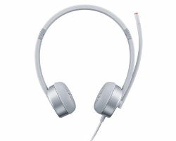 Lenovo 100 Stereo Analogue Headset Wired Office/Call center Silver 