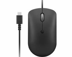 Lenovo GY51D20875 mouse Office Ambidextrous USB Type-C Optical 2400 DPI 