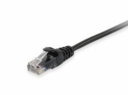 LevelOne Equip 625474 Cat6 U/UTP Patch Cable; 0.15m; Black [2Years warranty]