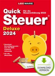 Lexware QuickSteuer Deluxe 2024 Tax returning 1 license[s] 1 year[s] 