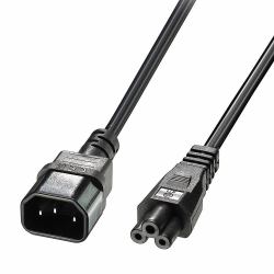 Lindy 2m C5 to C14 Mains Cable 
