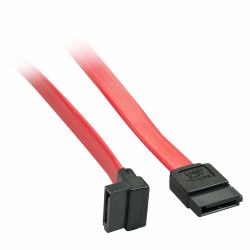 Lindy 0.2m SATA Internal Cable 7 Pin To 90 Deg 7Pin 