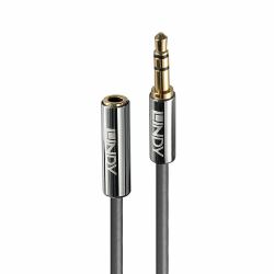 Lindy 5m 3.5mm Extension Audio Cable, Cromo Line 