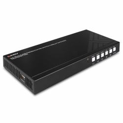 Lindy 5 Port Seamless Presentation Switch HDBaseT Extender - Transmitter 