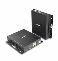 Lindy 39347 AV extender AV transmitter & receiver Black 