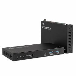 Lindy 100m Cat.6A 2 Host USB 3.2 Gen 1 & HDMI 4K60 HDBaseT Extender 