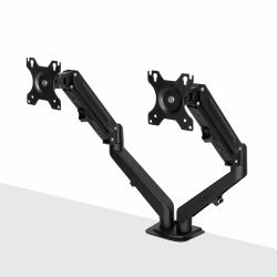 Lindy 40708 monitor mount / stand 68.6 cm [27"] Desk Black 