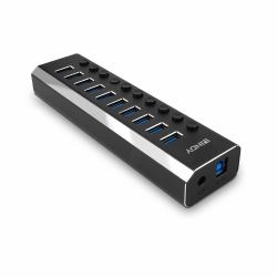 Lindy 10 Port USB 3.0 Hub with On/Off Switches 