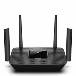 Linksys MR9000-UK wireless router Gigabit Ethernet Tri-band [2.4 GHz / 5 GHz / 5 GHz] Black 