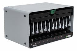 LocknCharge BOLT 12 Portable device management cabinet Black, Grey 