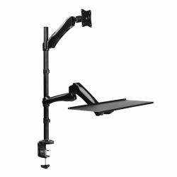 LogiLink BP0030 monitor mount / stand 68.6 cm [27"] Desk Black 