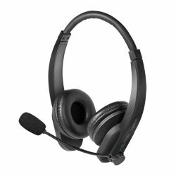 LogiLink BT0060 headphones/headset Wireless Head-band Office/Call center Bluetooth Black 