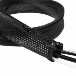 LogiLink KAB0046 cable sleeve Black 