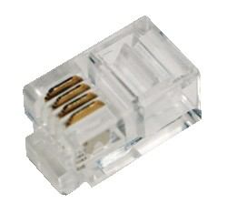 LogiLink RJ10 Transparent 