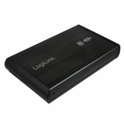 LogiLink UA0107 storage drive enclosure HDD enclosure Black 3.5" 