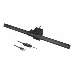 LogiLink USB LED screen bar, e-learning, 3 color temperatures & dimmer 