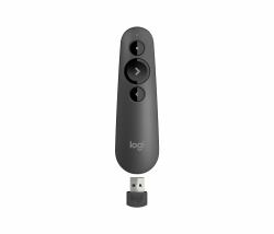 Logitech 910-006518 wireless presenter Bluetooth/RF Graphite 