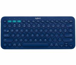 Logitech K380 keyboard Office Bluetooth QWERTY Turkish Blue 