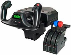 Logitech Flight Yoke System - spÃ¦nde o