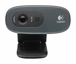 Logitech HD C270 webcam 3 MP 1280 x 720 pixels USB 2.0 Black, Grey 