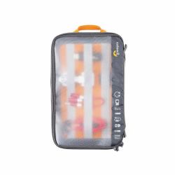 Lowepro GearUp Case Large Purse Nylon, Ripstop Grey, Orange 
