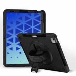 MAXCases Extreme Shield for iPad Air 6 13" with shoulder strap [2024] [Black] DOES NOT INCLUDE A SCREEN PROTECTOR 